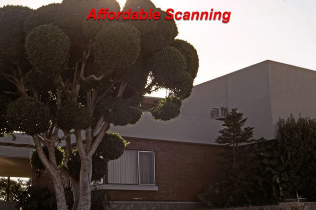 Affordable Scanning — ball tree house: color corrected with shadow detail