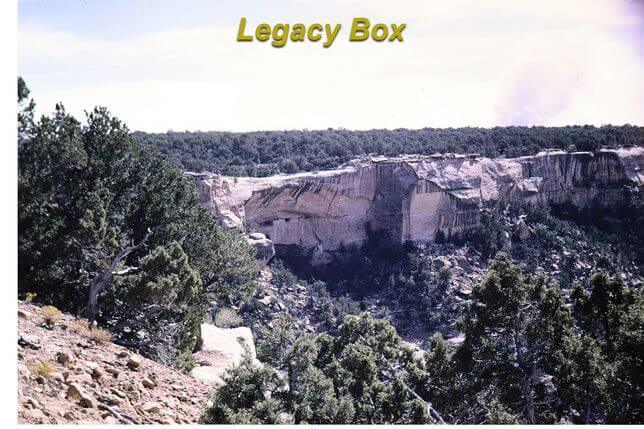 Legacy Box — cliff dwellings with magenta tint and lost smoke detail