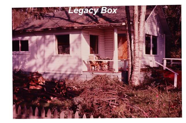 Legacy Box—house close-up baseline scan for comparison