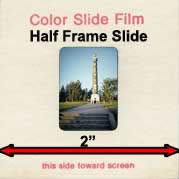 half frame slides