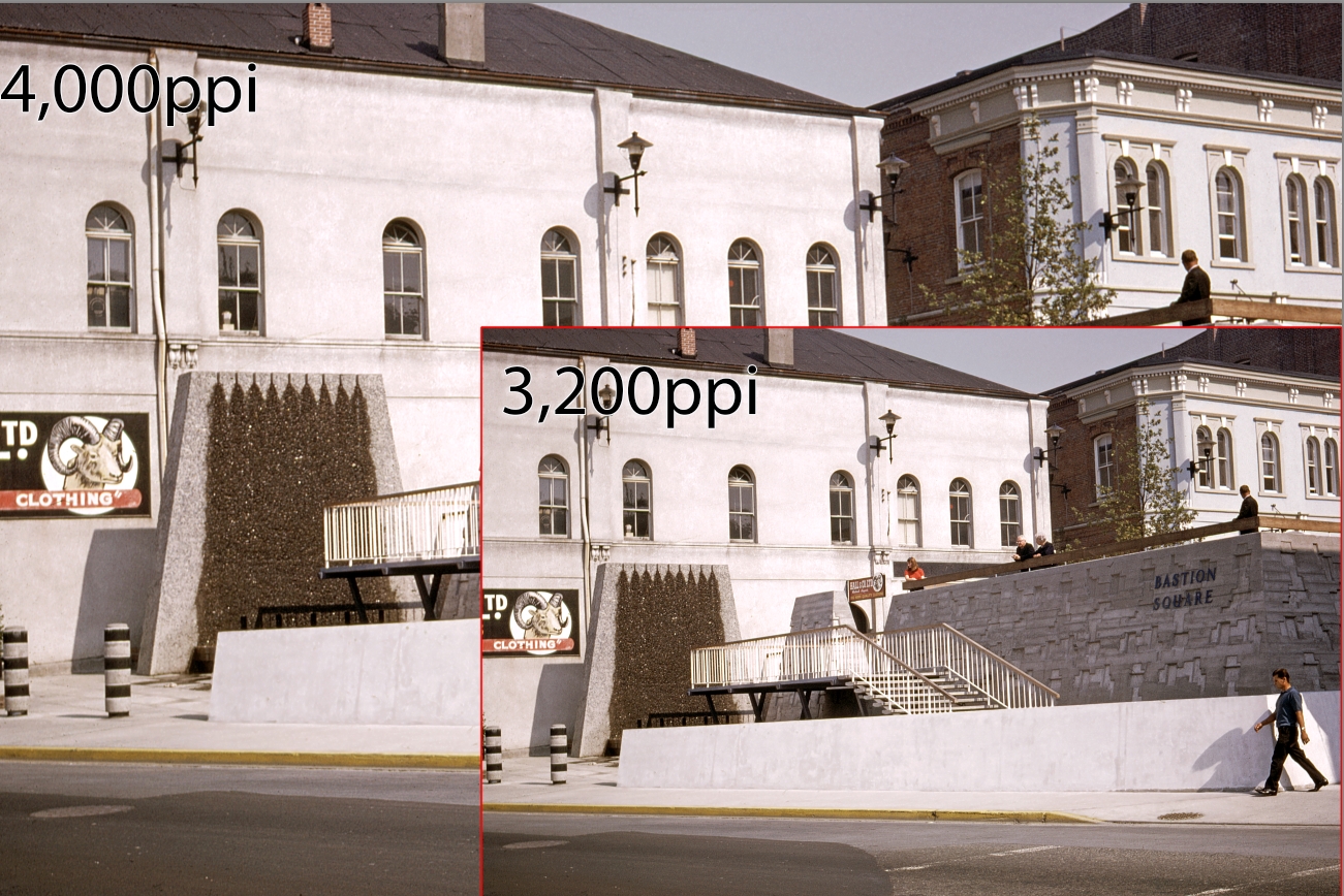 4000 PPI detail at native captured size