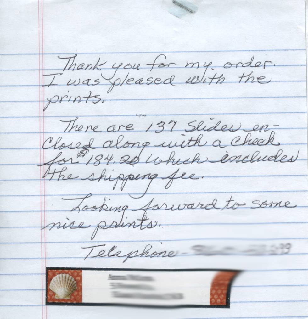 Appreciation for edits and color correction