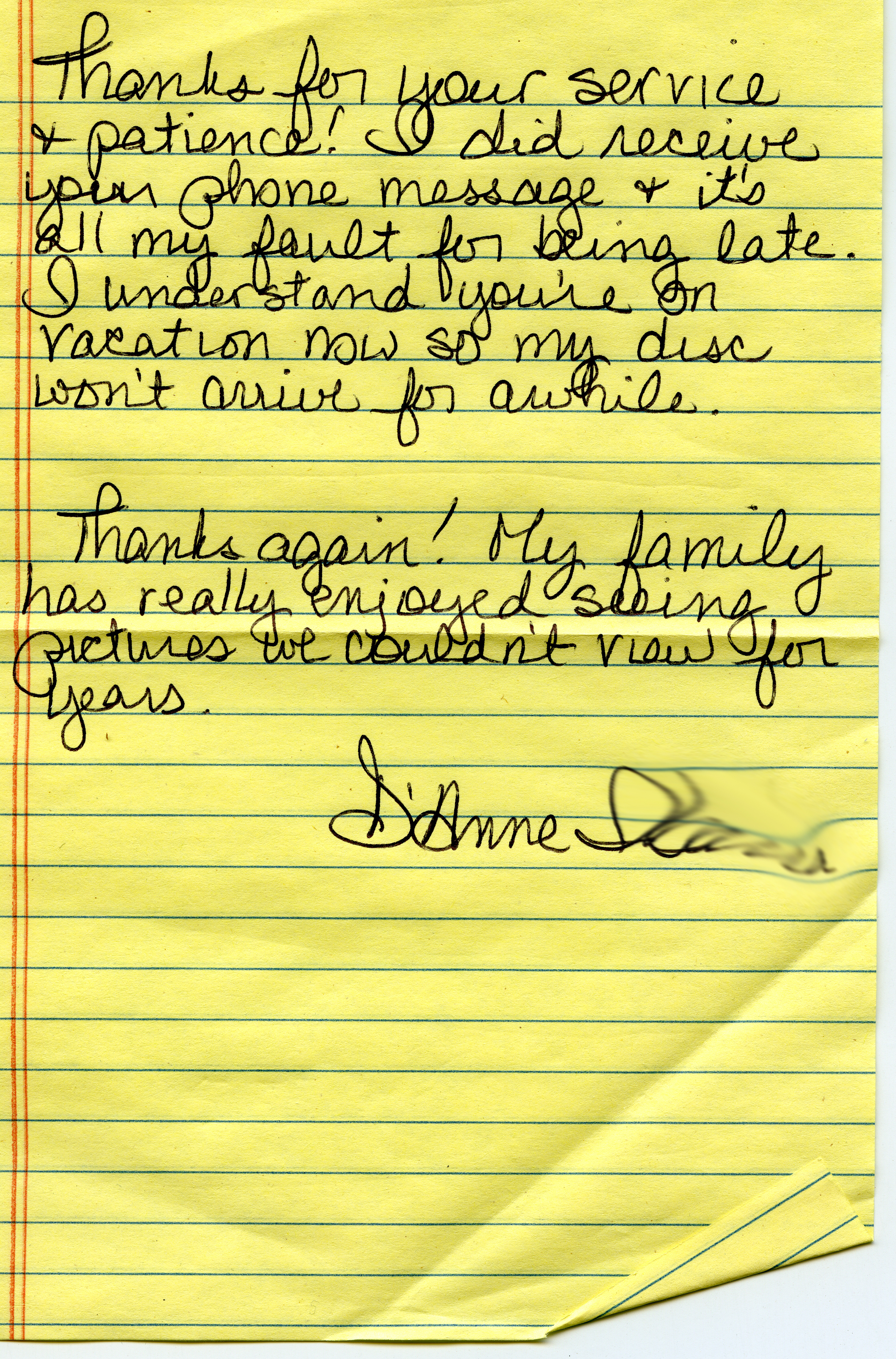 Happy with organization of folders and naming