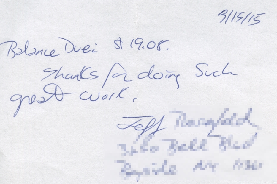 Final thank-you—team went the extra mile