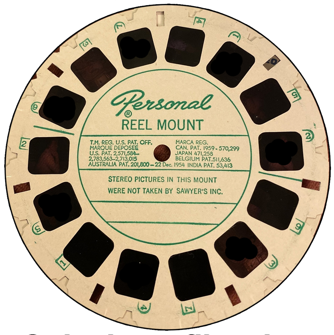 View-Master reel order form