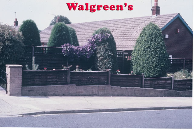 Walgreens scan of the house with fences