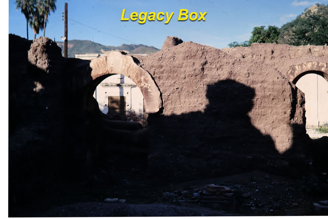 Legacy Box scan of ruins slide