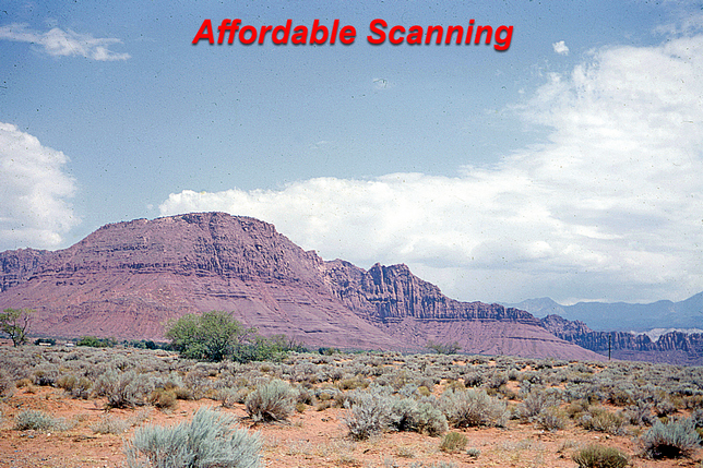 affordable scanning mountain desert scan