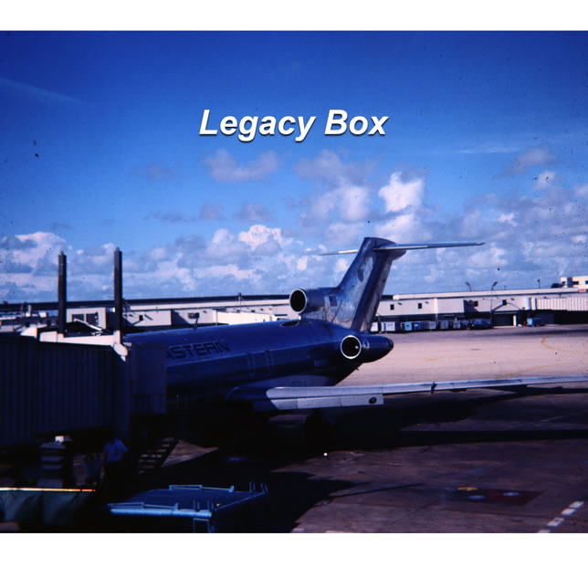 Legacy Box mountain scan of plane slide