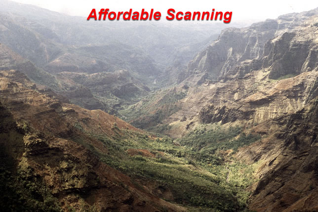 Affordable Scannings scan of valley slide