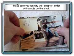 Thumbnail for paper photo preparation movie